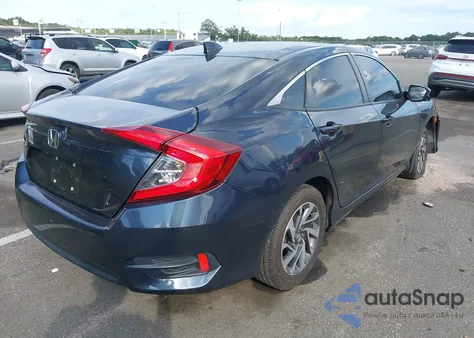 2017 Honda Civic Ex from USA, damaged, VIN 2HGFC2F73HH568947